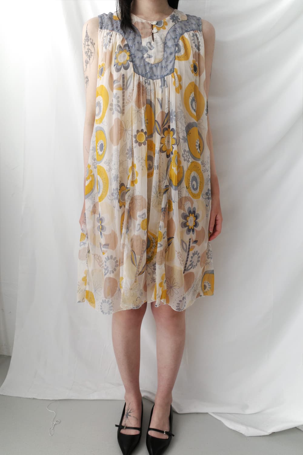 paisley flower one-piece 상품이미지3