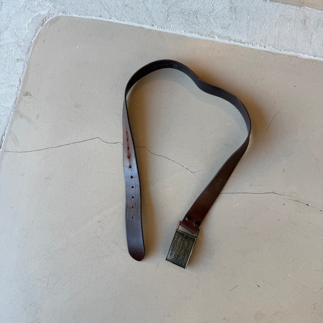 리바이스 버클 레더 벨트 상품이미지2