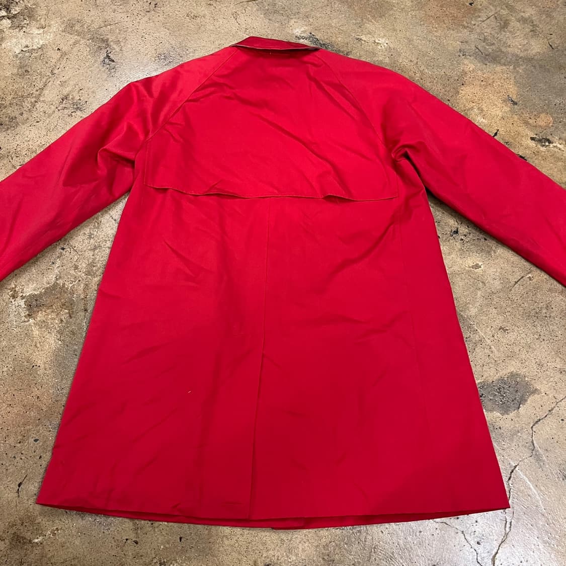 [정품] 버버리 레드 체크 안감 코트 b10 상품이미지4