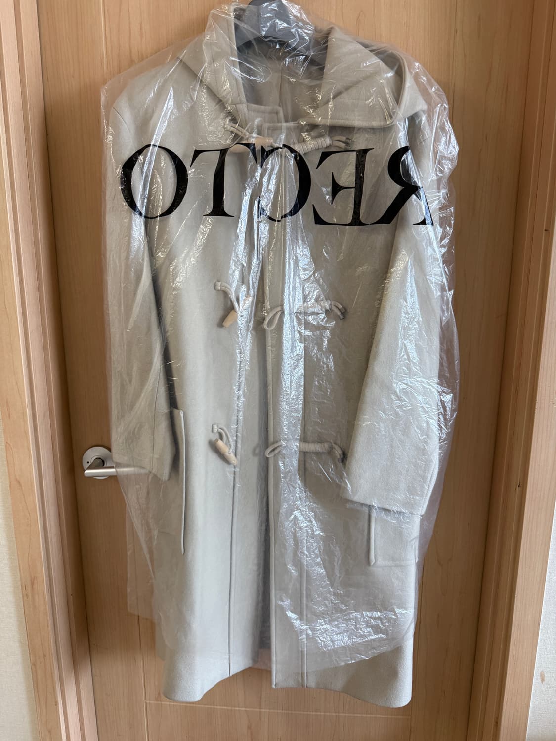 쿠어 더플코트 크림 L 상품이미지1