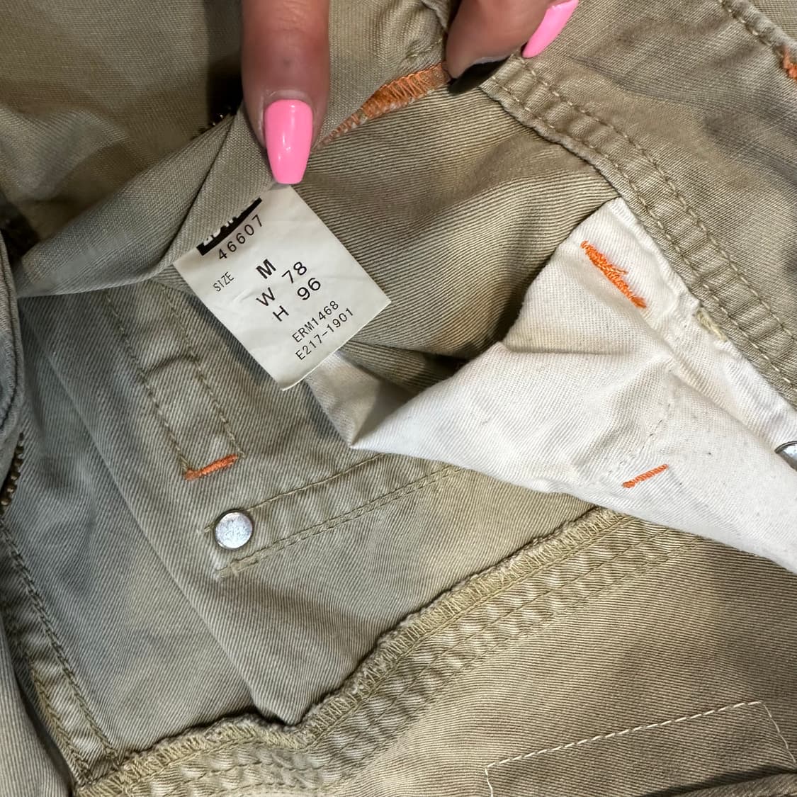 에드윈 익스클루시브 유틸리티 카고 세미 부츠컷(M) 상품이미지7