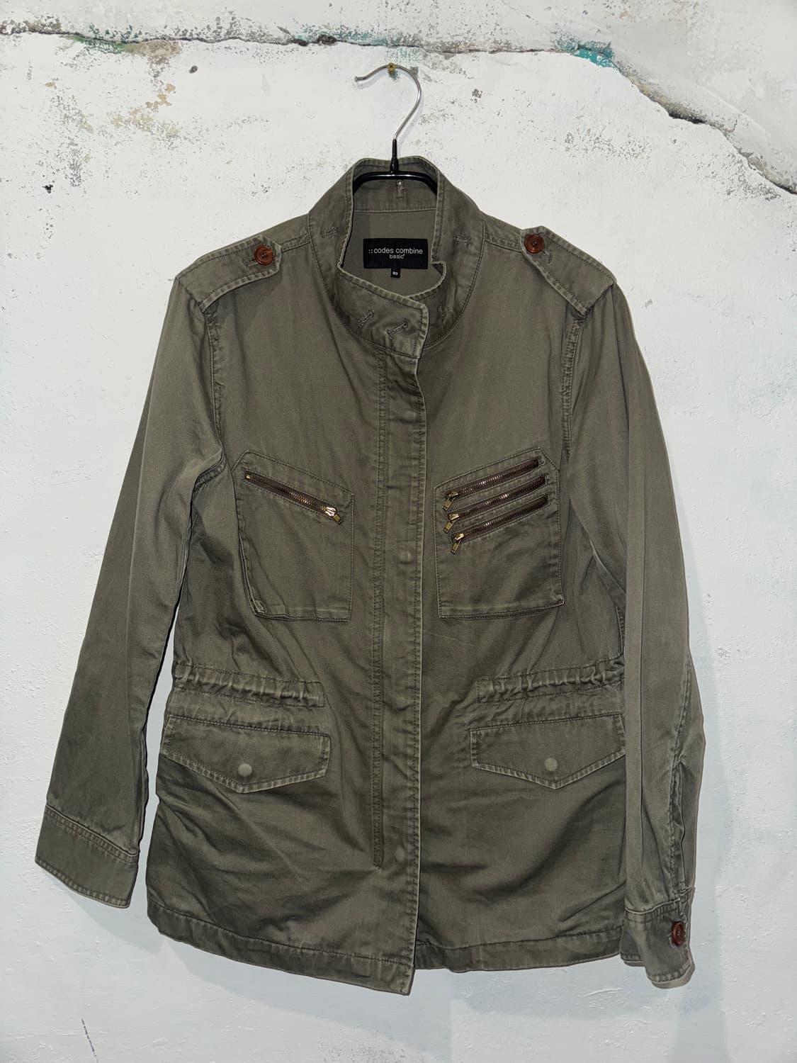 codes combine 카키 야상자켓 상품이미지1