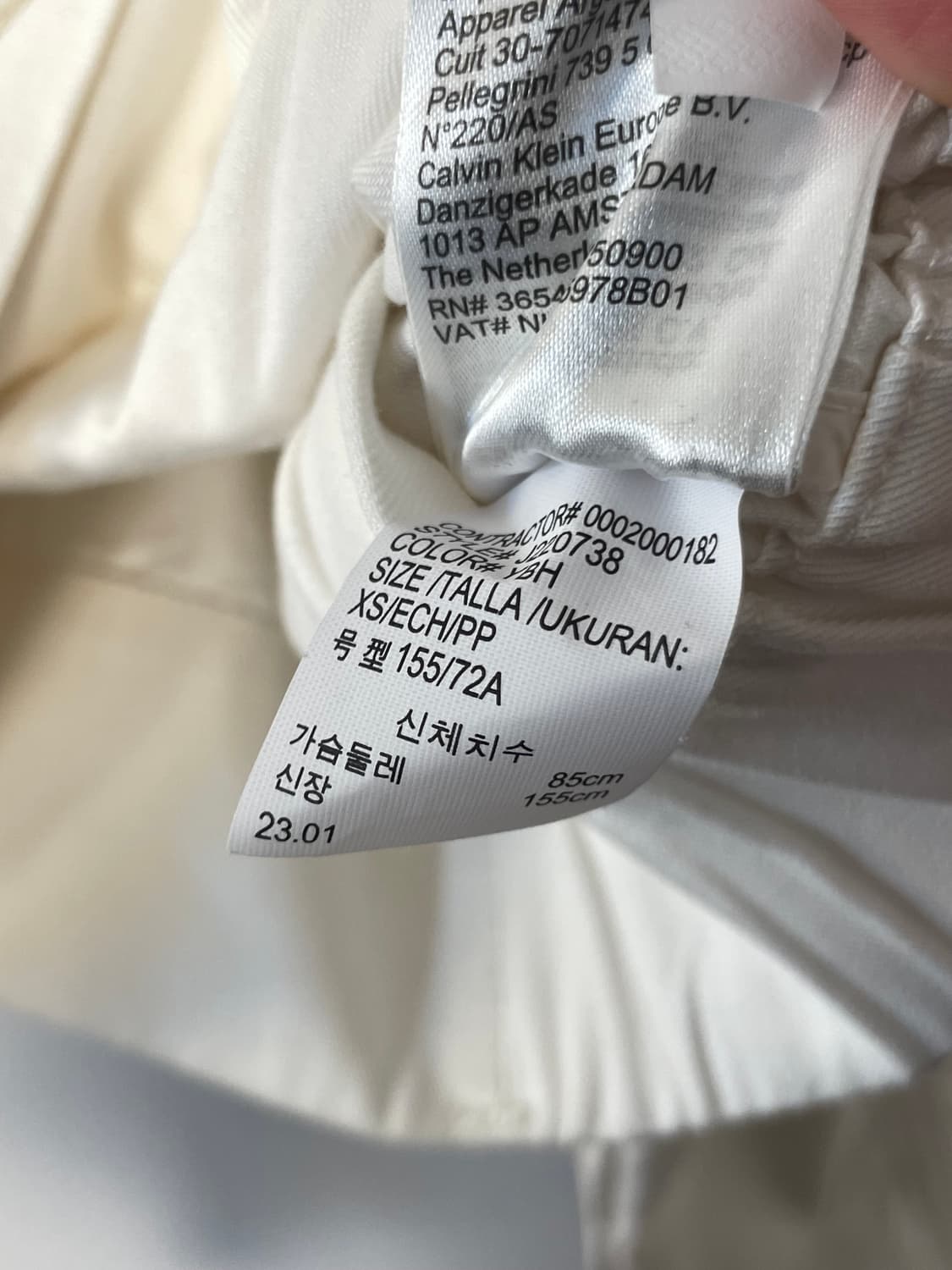 캘빈클라인 코튼 유틸리티 숏자켓  상품이미지7