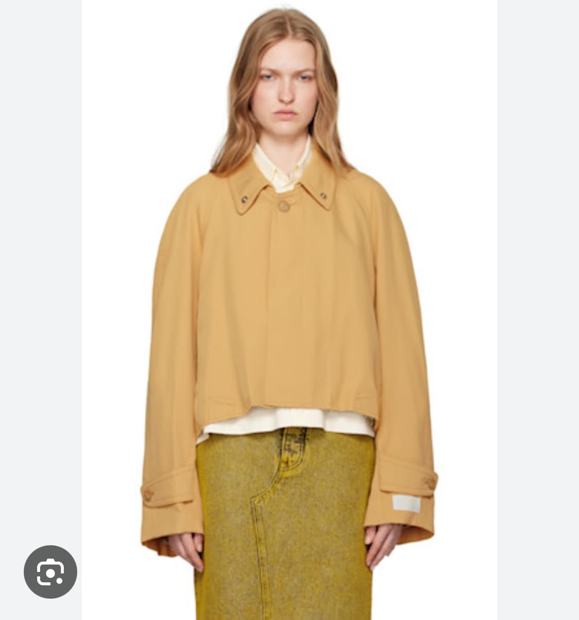 마르지엘라mm6  카라변형 트윌 자켓 상품이미지2