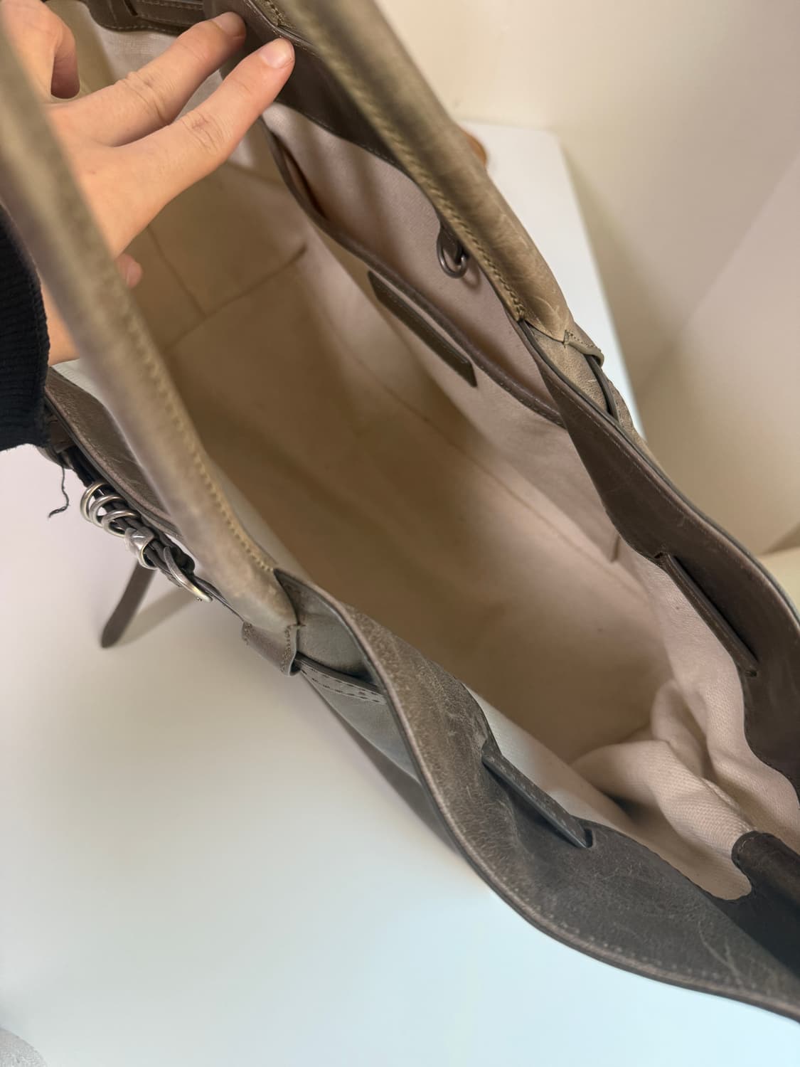 GRANDMA USED BAG XL_etoffe pull-up 상품이미지6