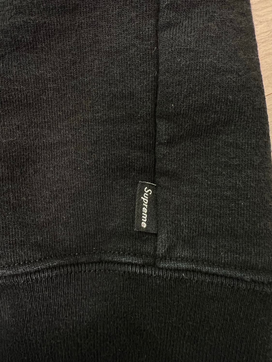 슈프림 / 스몰 박스 후드 집업 블랙 / XL 상품이미지6