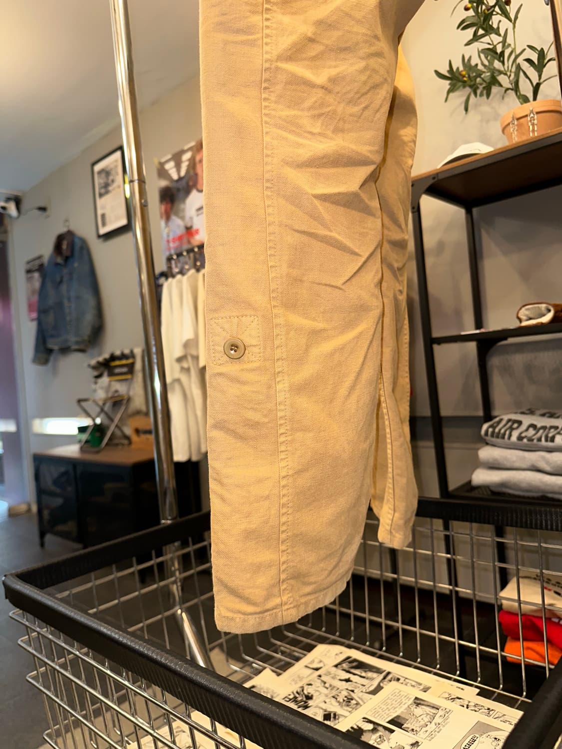Final Home pocket button cotton pants 상품이미지7