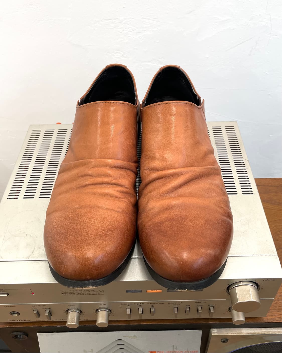 [260] 토네이도마트 드레이핑 레더 슈즈 상품이미지3