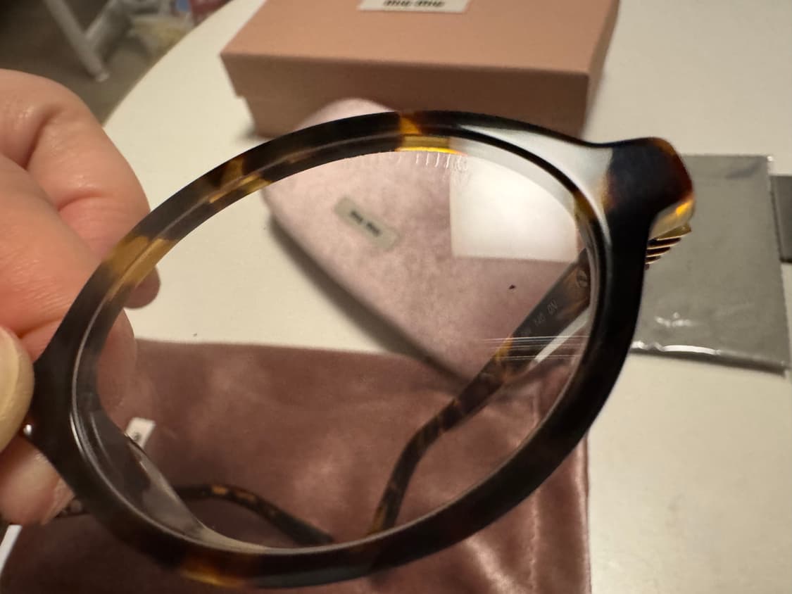 미우미우 리가드 호피안경 상품이미지4