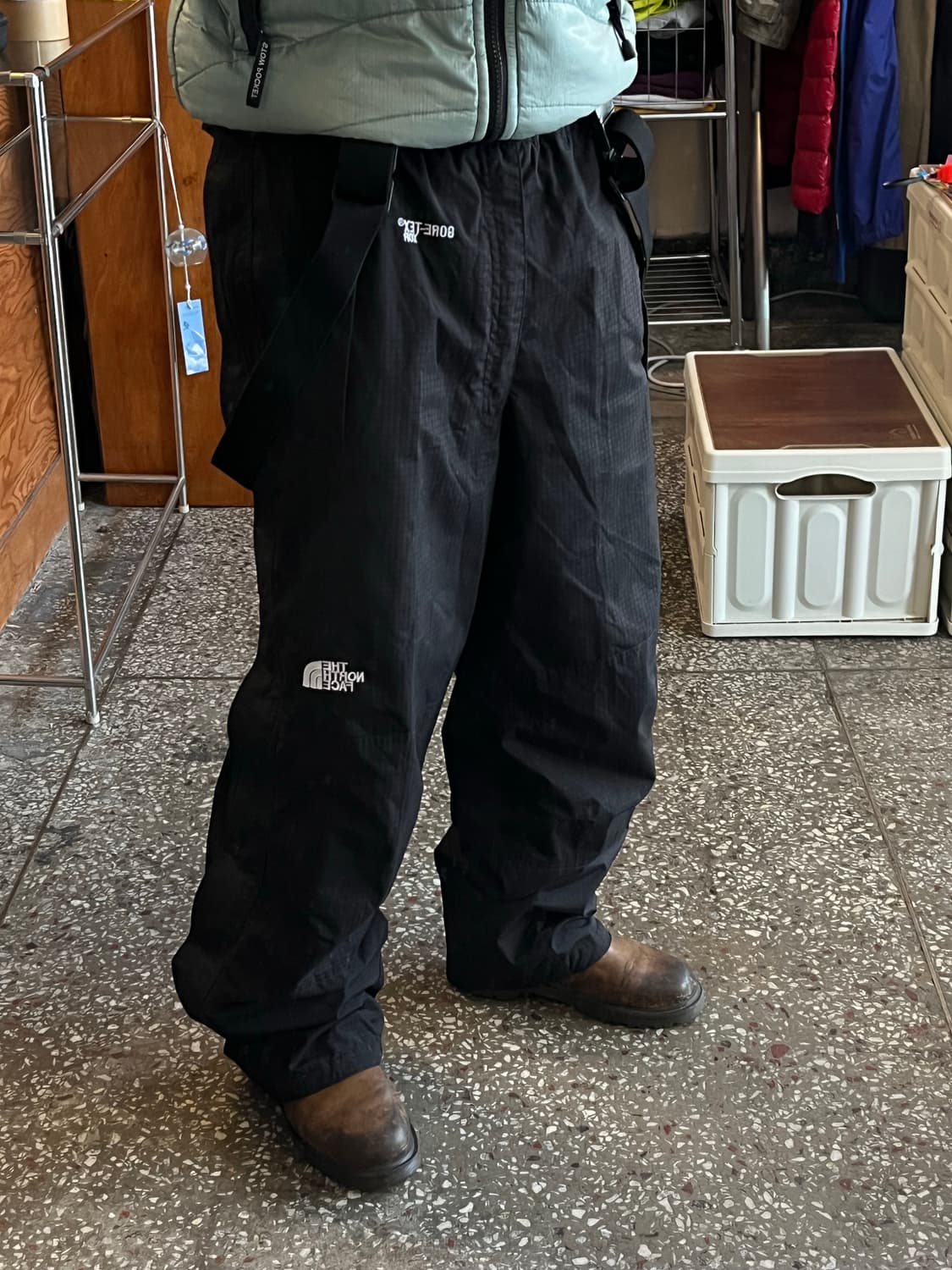 노스페이스 고어텍스xcr 오버롤 쉘팬츠 상품이미지2