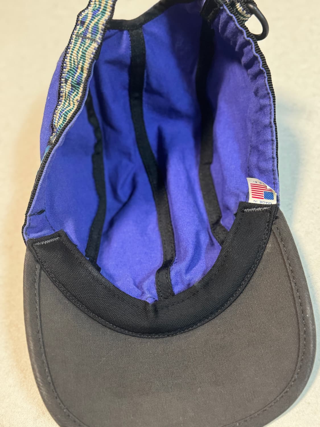 Kavu 카부 빈티지 아즈텍 무늬 캠프캡 모자 made in usa 상품이미지4