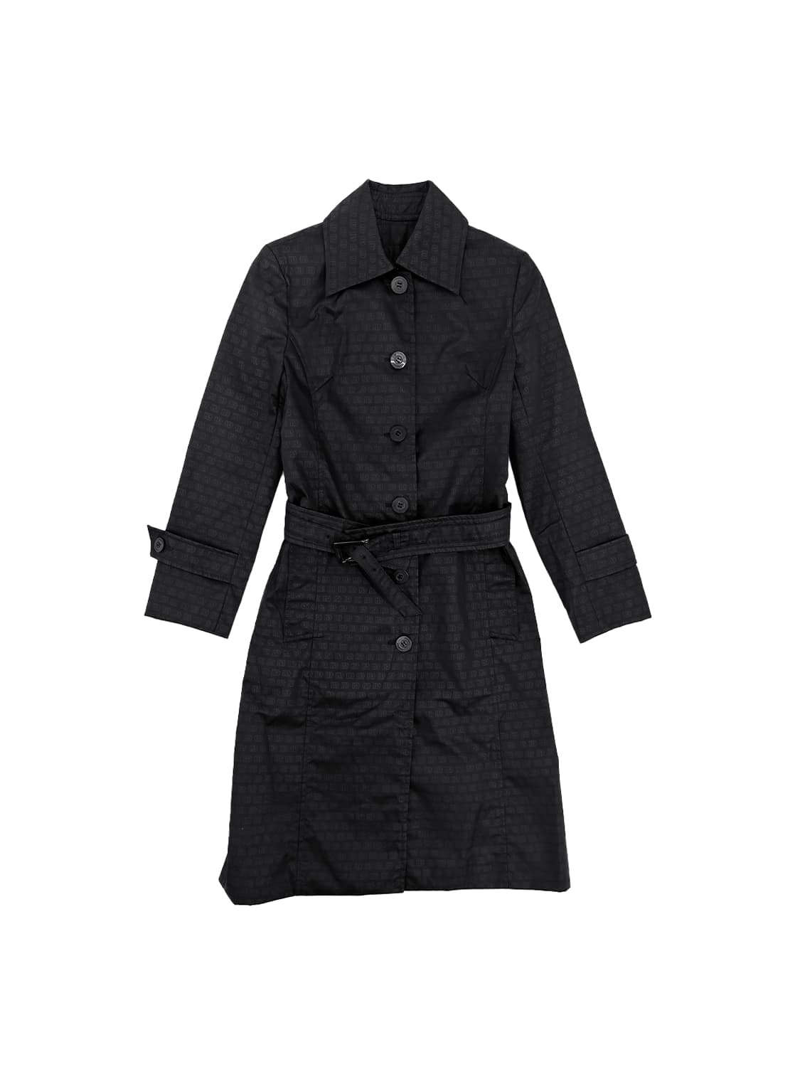 Hysteric Glamour Monogram Belted Coat 상품이미지1