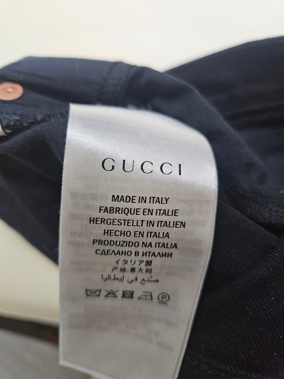 (100% 정품) 구찌 GUCCI 명품 청바지 블랙진 상품이미지7