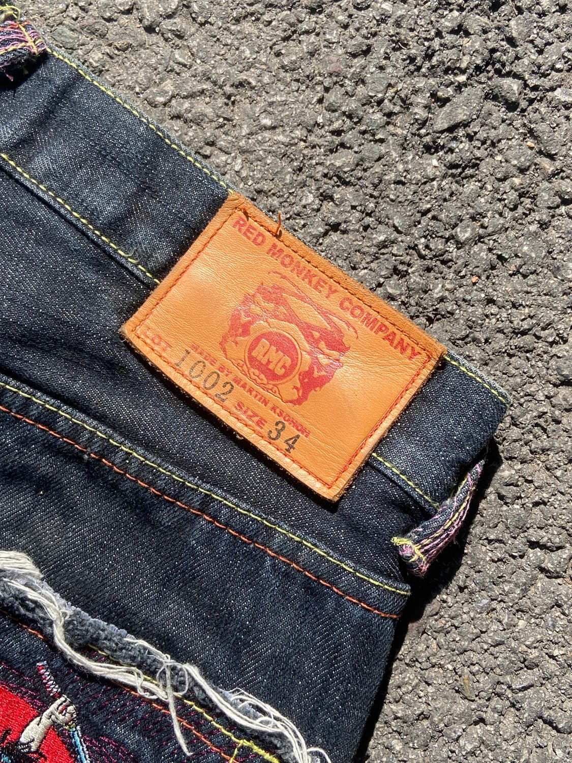 34) 레드몽키컴퍼니 본디지 셀비지 진 상품이미지6