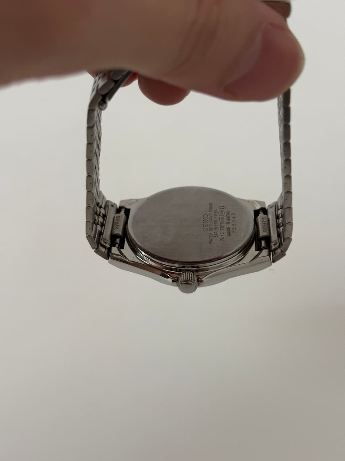 1990s Spirit Arabic Index Silver Quartz 상품이미지8