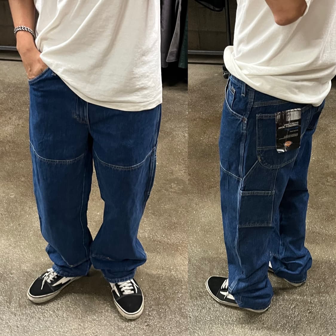 디키즈 데님 더블니 팬츠 (32“) 상품이미지6