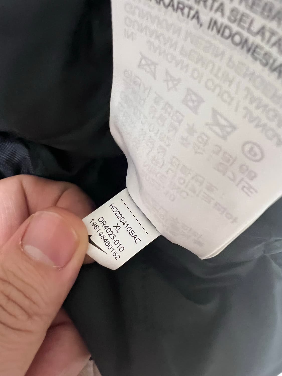 [XL] 나이키 x 스투시 울 스트라이프 자켓 상품이미지4