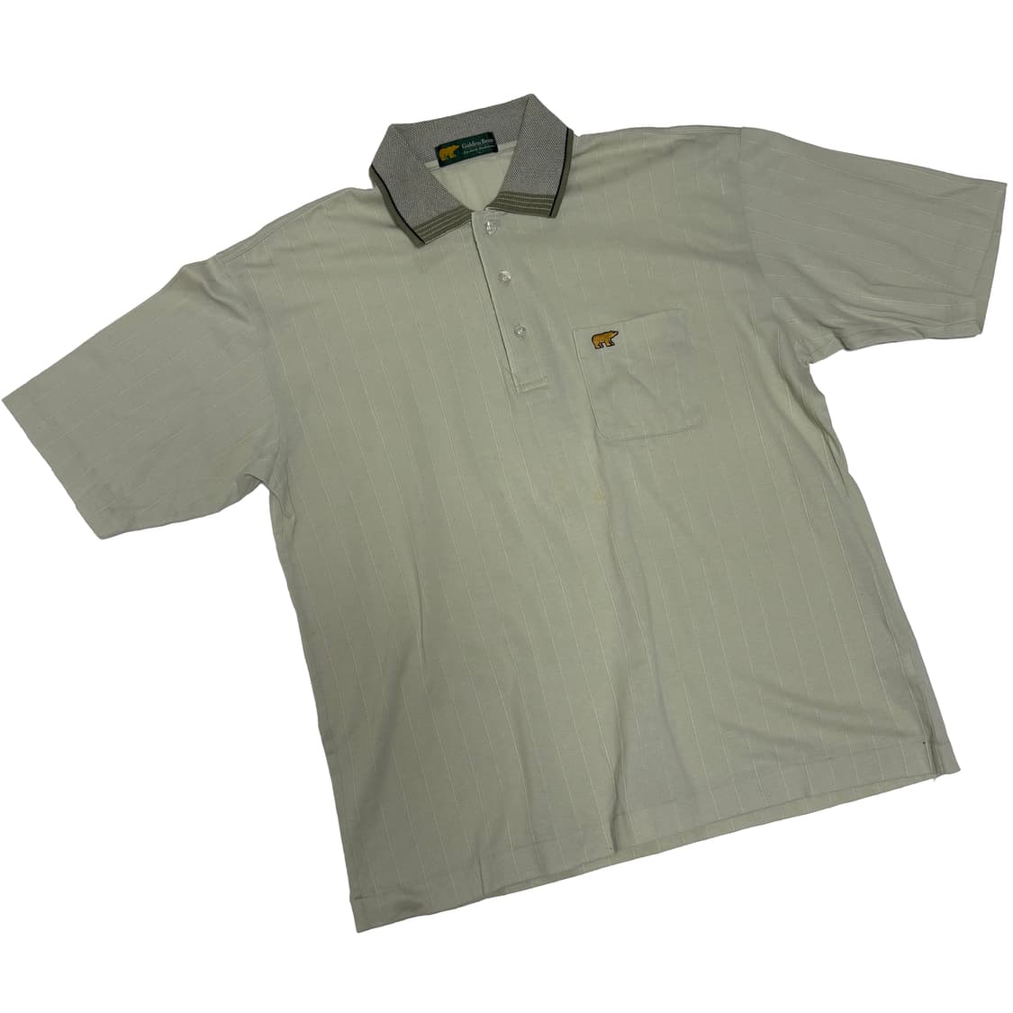 골든베어 바이 잭 니클라우스 버티컬 스트라이프 카라 티셔츠 상품이미지1