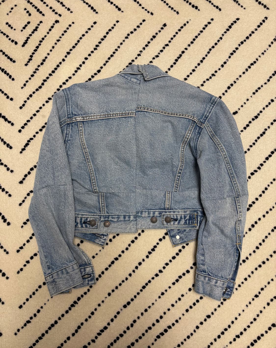 리바이스 데님자켓 커스텀 제품  상품이미지4
