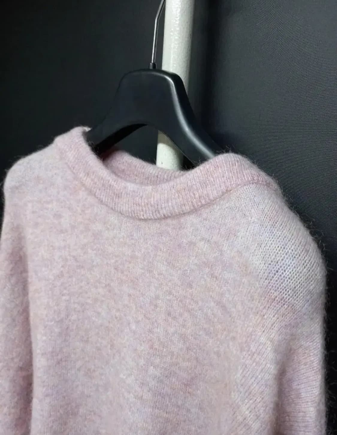 아크네스튜디오 우먼 로즈핑크 모헤어 니트 F 상품이미지7