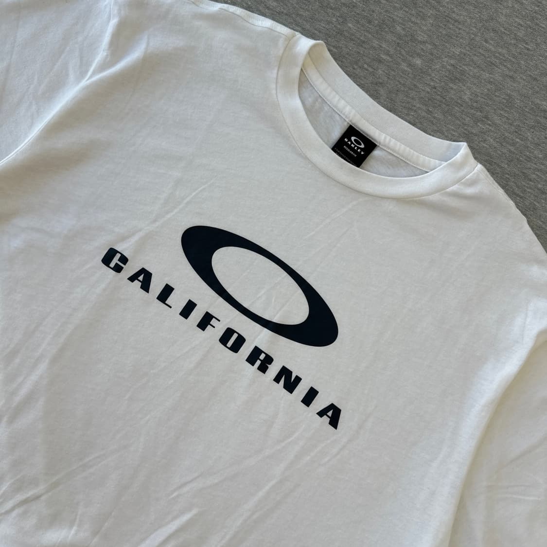 [2XL] 오클리 데스티네이션 일립스 티셔츠 (화이트 / 캘리포니아)  상품이미지3