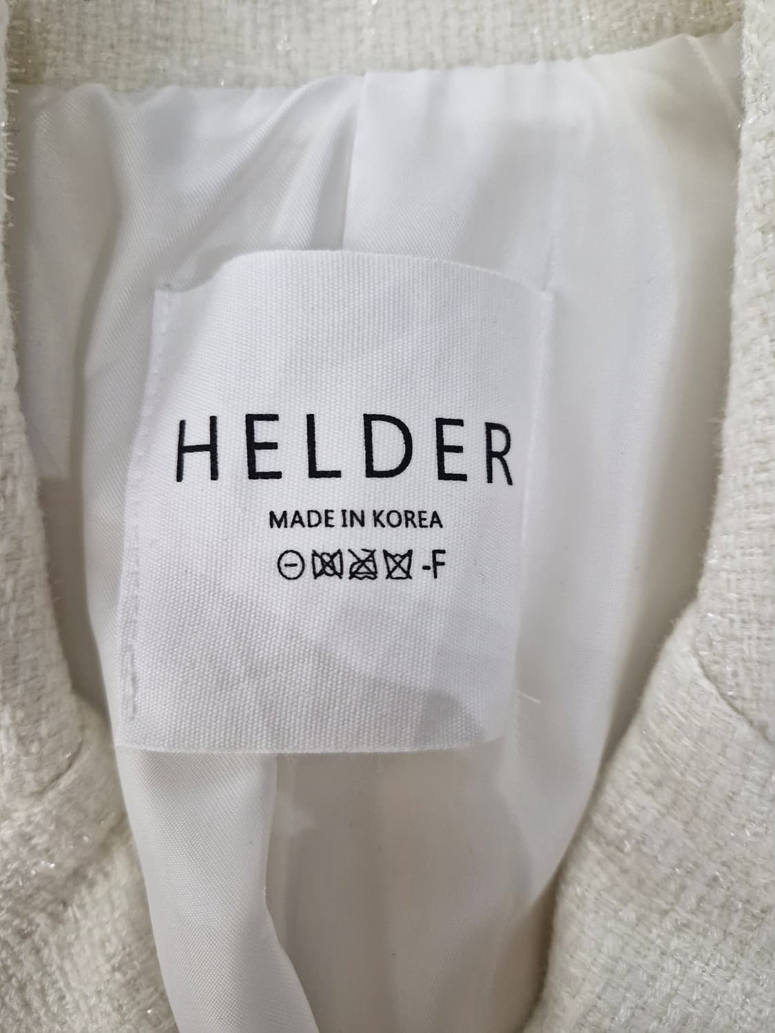 HELDER 헬더 트위드 원피스 자켓(F) 상품이미지6