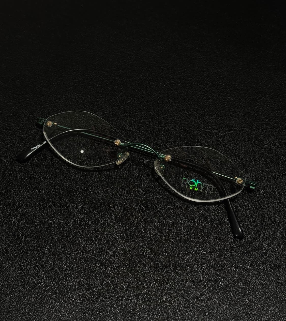 무테 빈티지 안경 _ 독일제 림리스 타입 상품이미지1