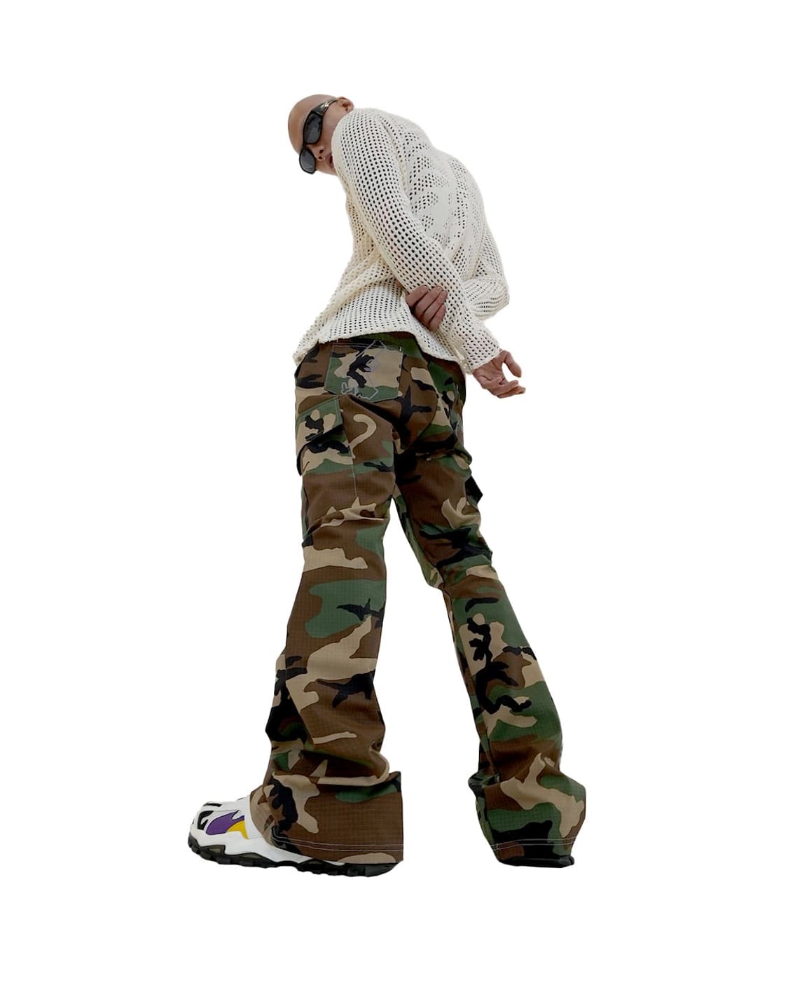 777 made in haven 카모 와일드핏 부츠컷 size Free 상품이미지1