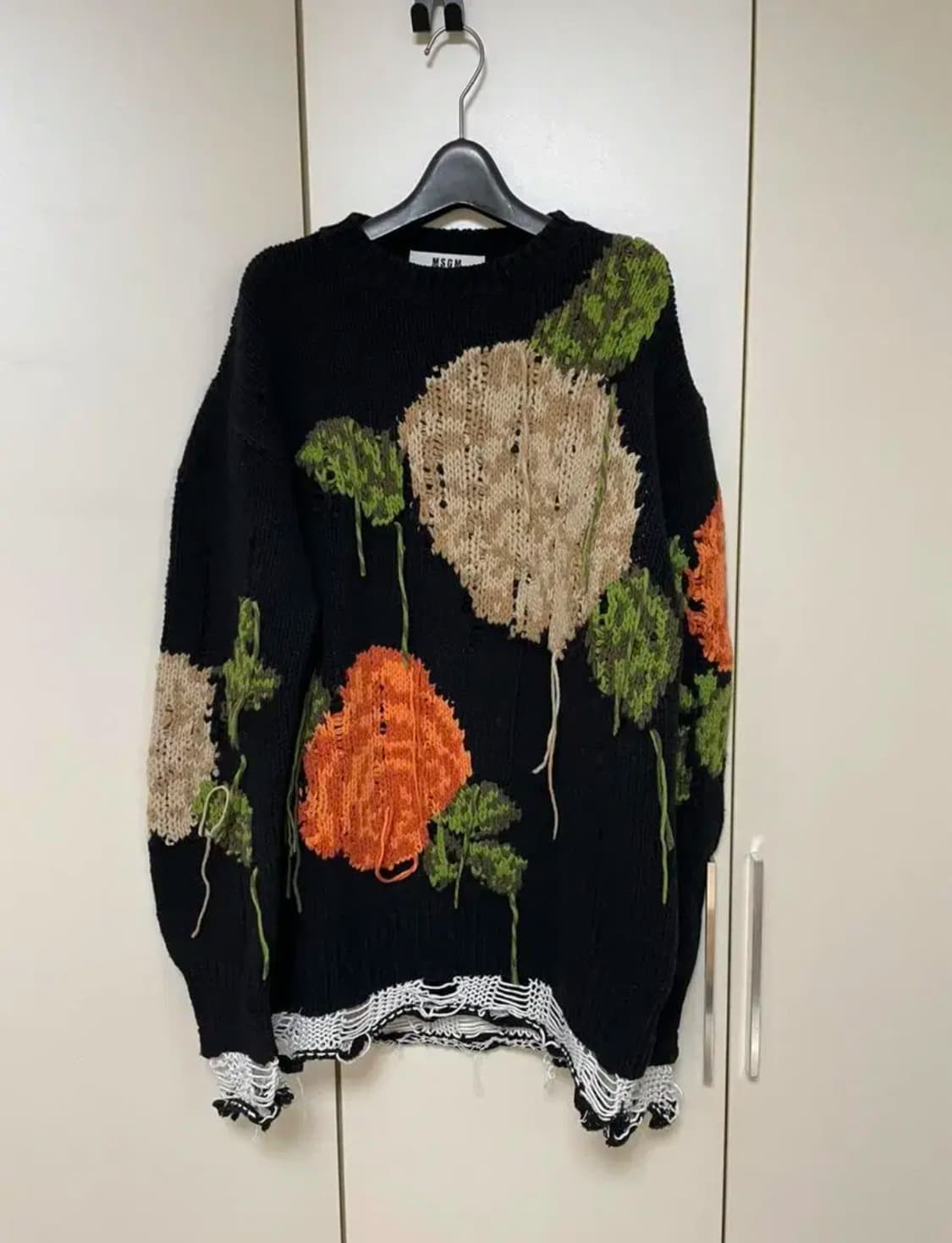 MSGM 여성 울 롱 스웨터 S size 상품이미지1