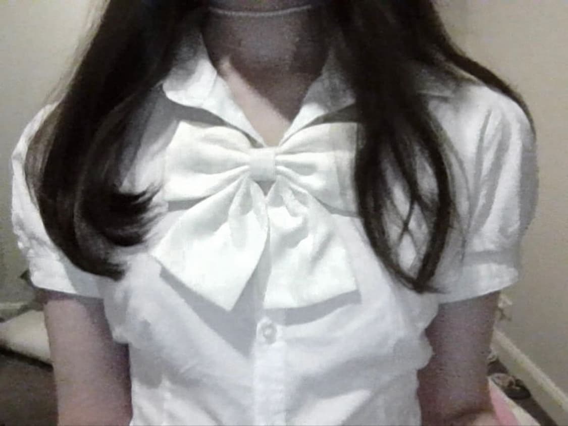 빈티지 프릴 셔츠 갸루 일브 양지뢰 상품이미지2