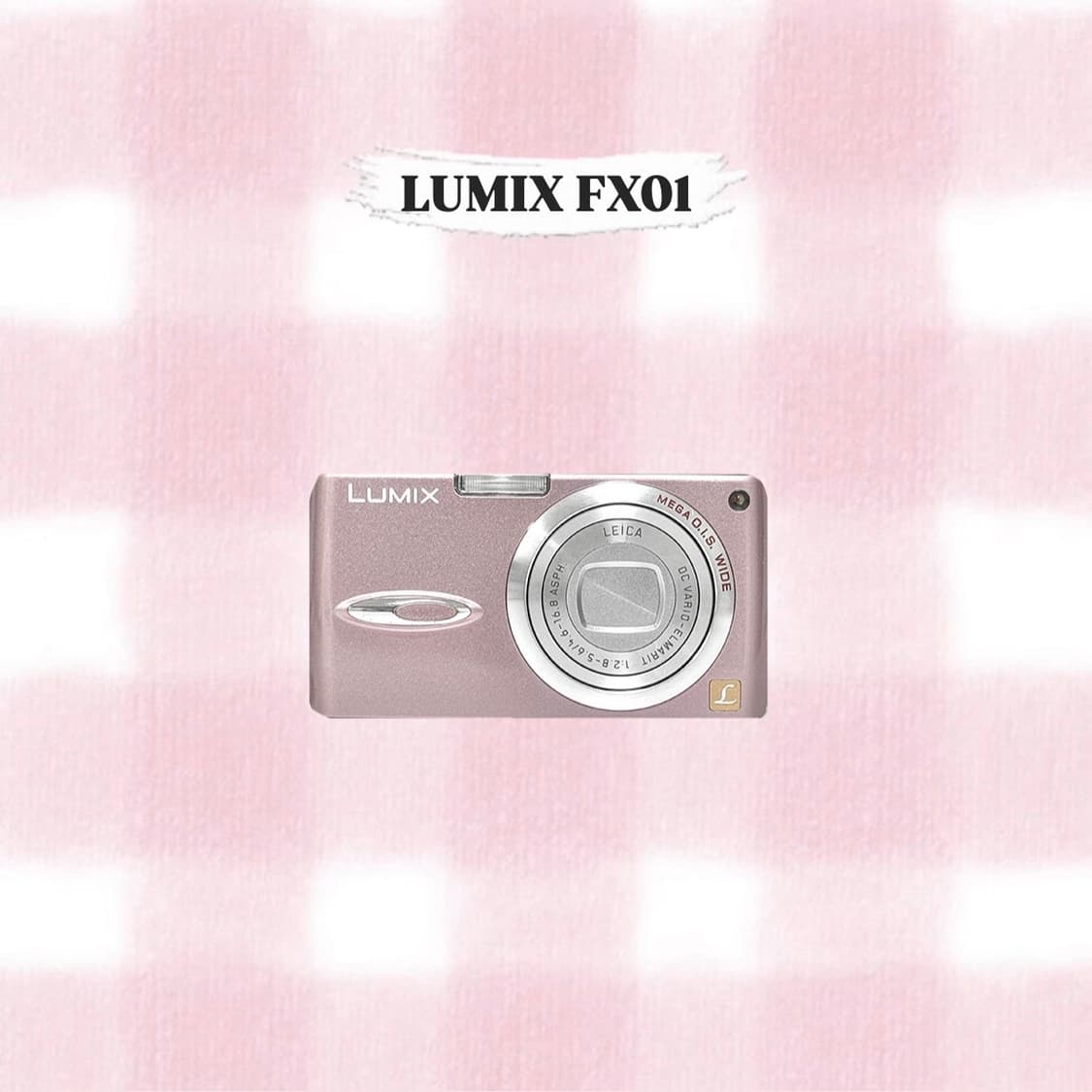파나소닉 루믹스 FX01 핑크 빈티지디카 상품이미지1
