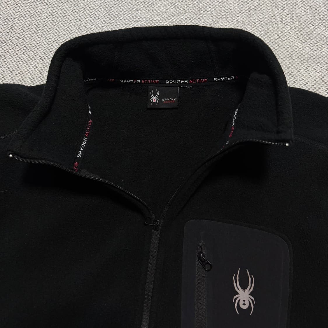 스파이더 하프집업 플리스 상품이미지3