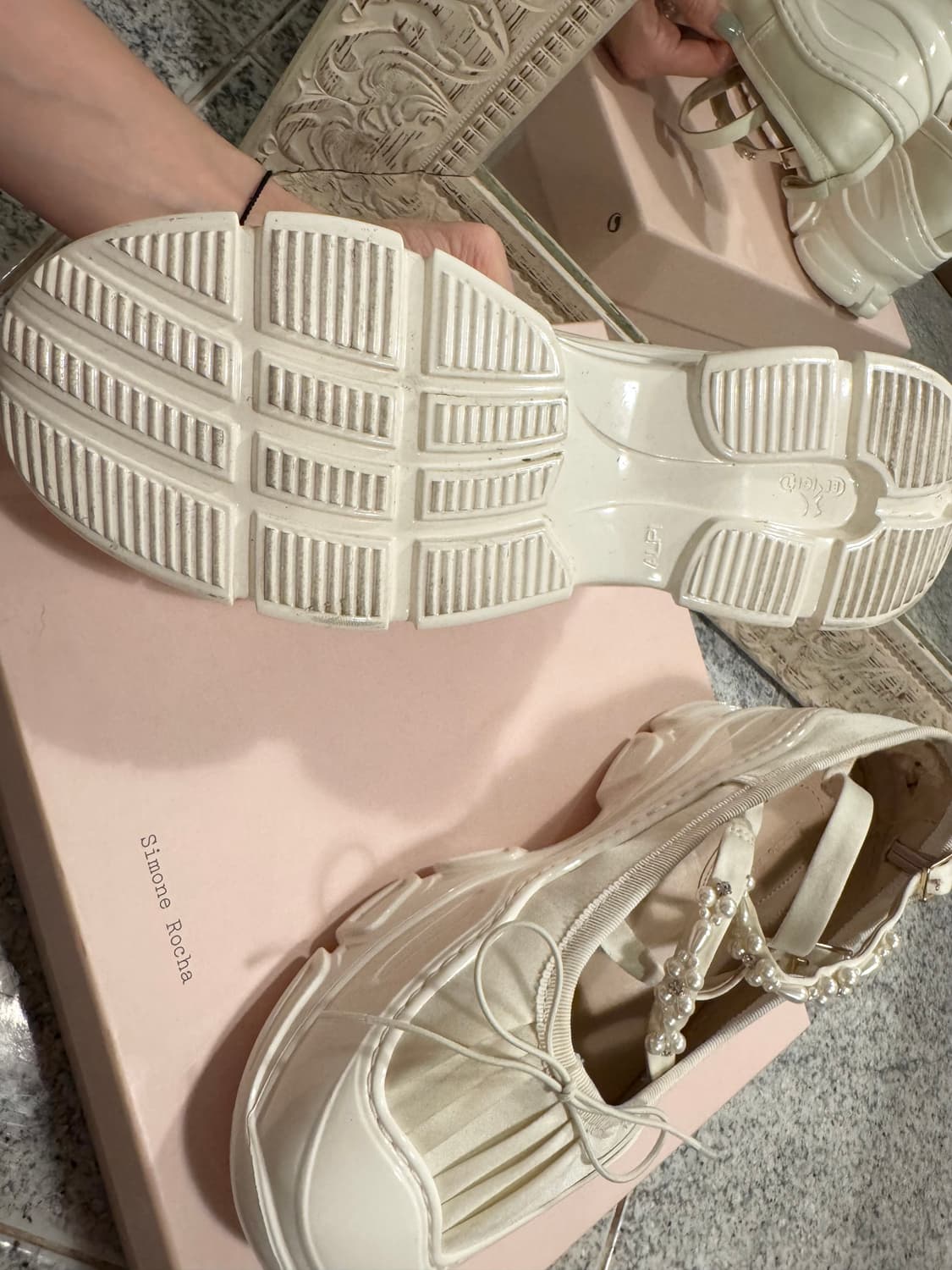 ✨Simone Rocha Pearl Platform Ballerina 상품이미지8