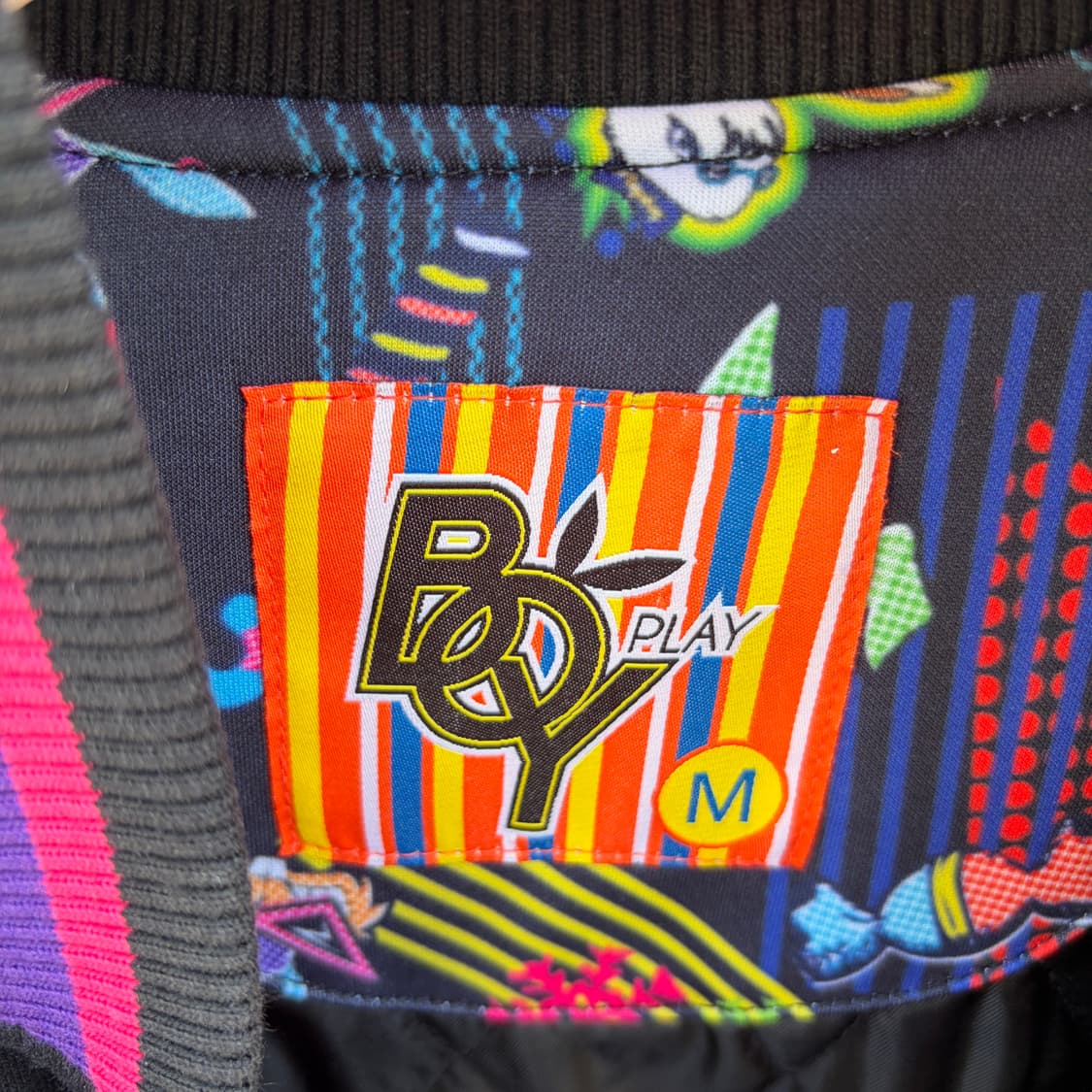 M)플레이보이 빅로고 바시티 자켓 상품이미지3