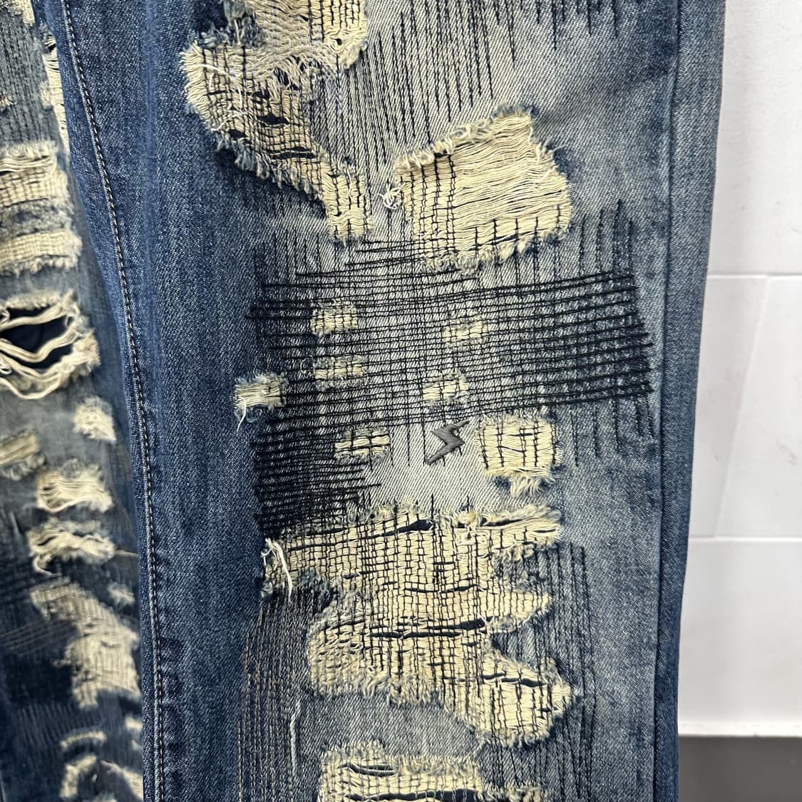 더블윈 빈티지 데미지 데님 상품이미지3