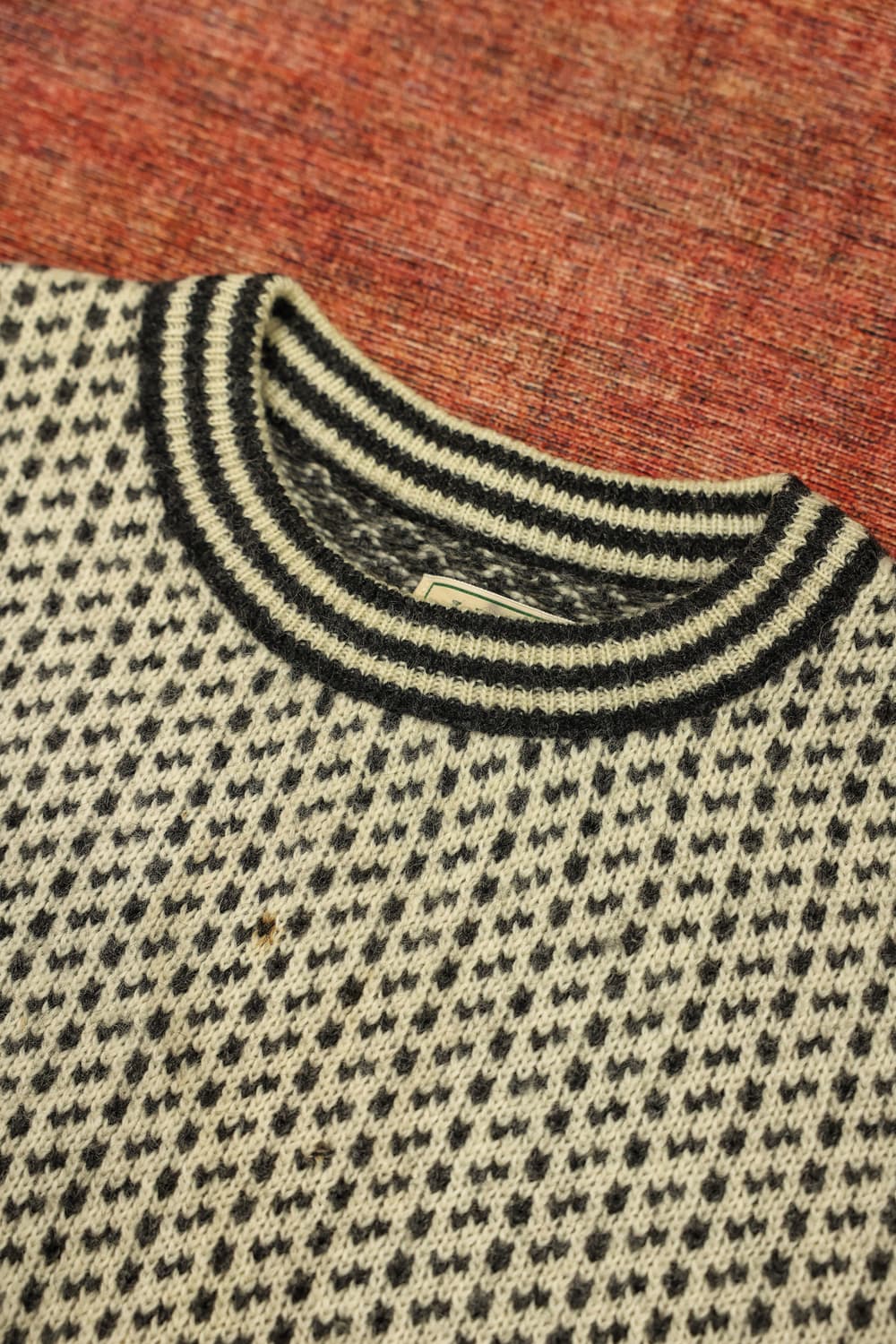 90s 빈티지 엘엘빈 버드아이 스웨터 판매 상품이미지6