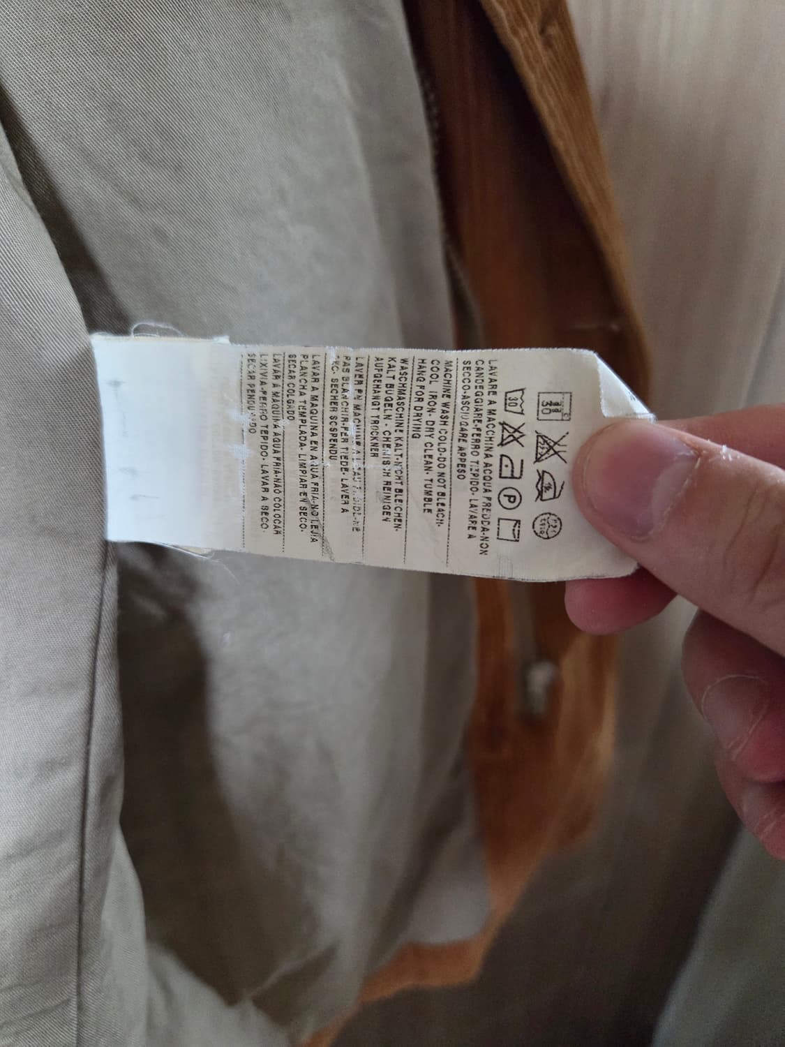 헨리코튼 빈티지  코듀로이 자켓 50 상품이미지3