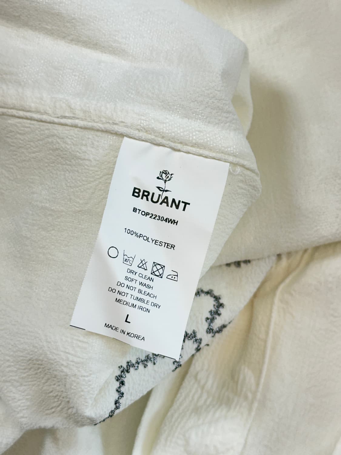 브루앙 미드센추리 히피셔츠 플라워 패턴 L 상품이미지5