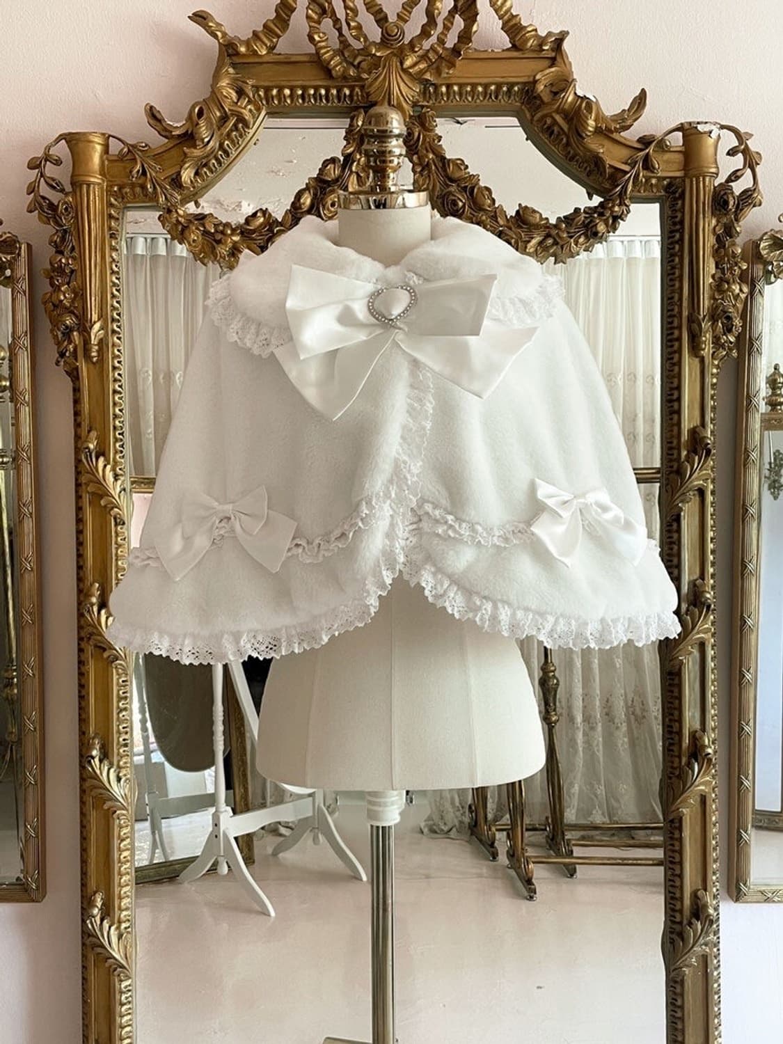 슈슈체리 베이비체리 케이프 화이트 상품이미지1