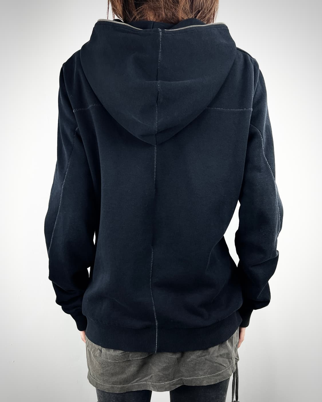 THOM KROM OVERLOCK GIMP HOOD ZIP UP 상품이미지1