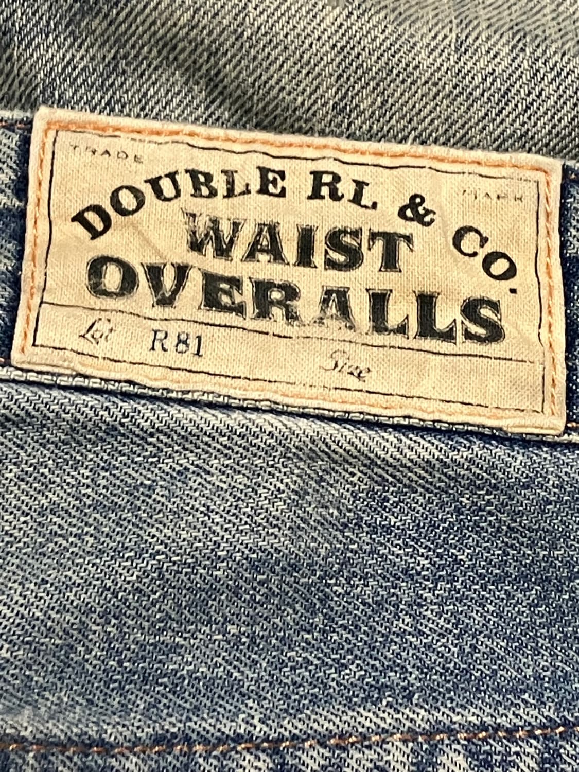 RRL 18ss 스트레이트 셀비지 데님 상품이미지3