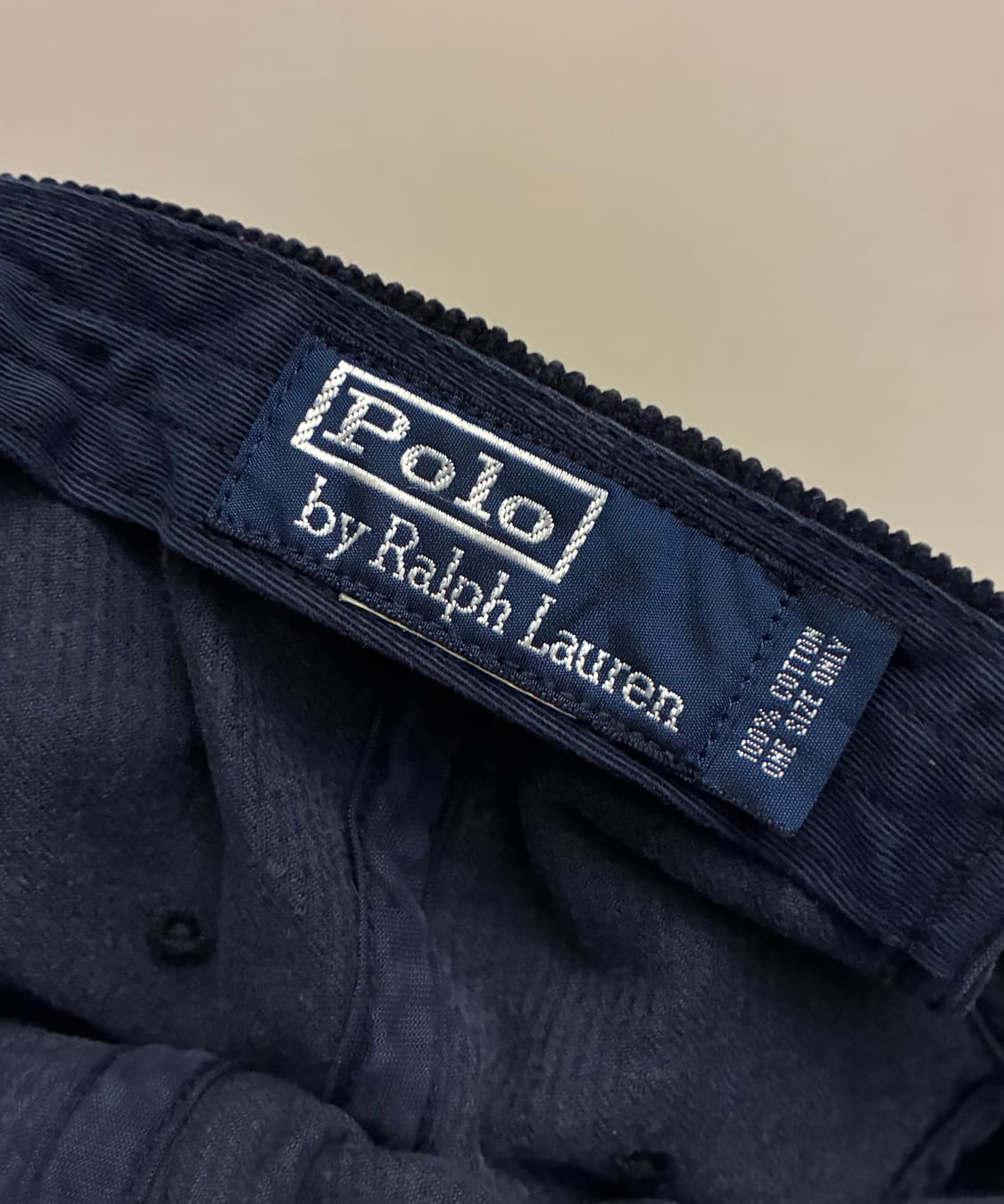 (F)폴로랄프로렌 베이스볼 코듀로이 네이비 볼캡모자 블랙 상품이미지8