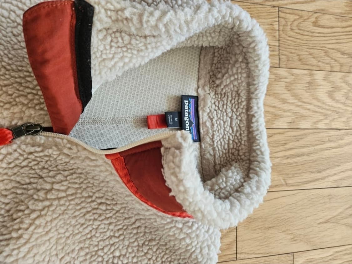 파타고니아 m100-105 레트로 양털 후리스 플리스 자켓 상품이미지4