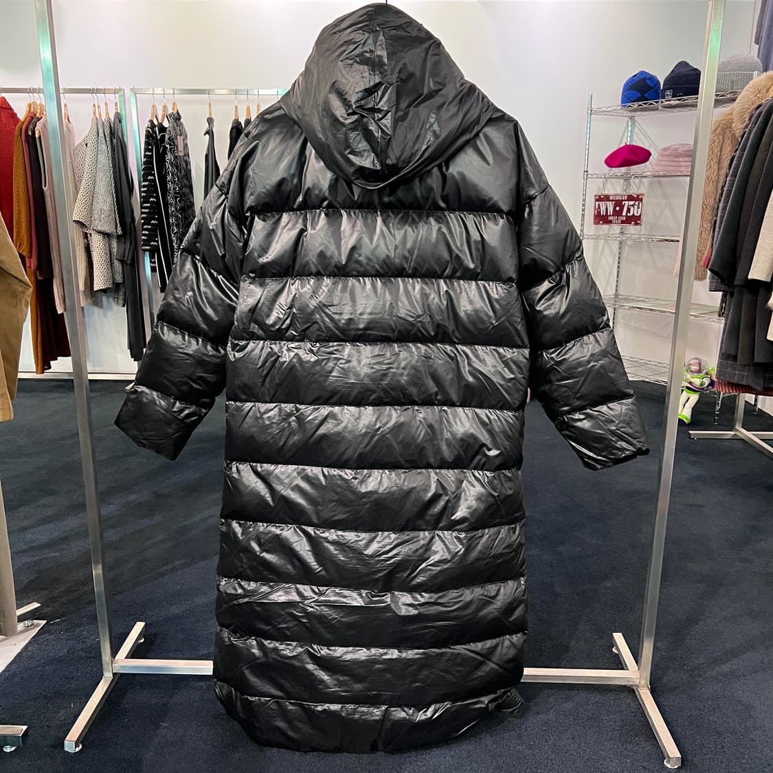 [L] 나이키 우먼스 써마핏 시리즈 파카 롱패딩  상품이미지2