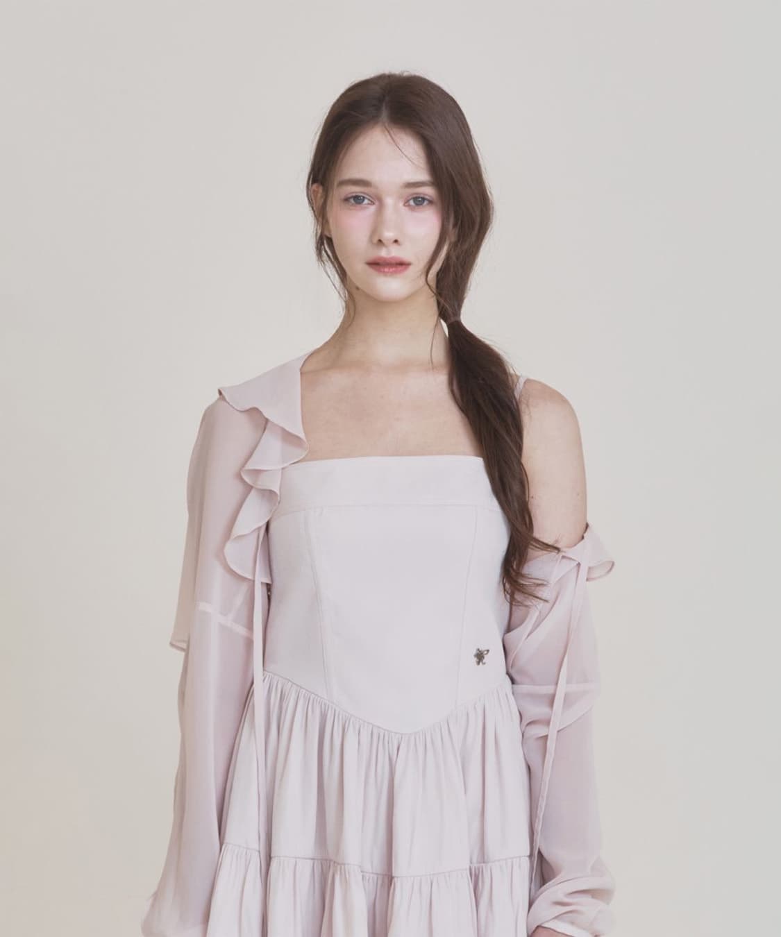 낫유어로즈 쉬폰 볼레로 상품이미지2