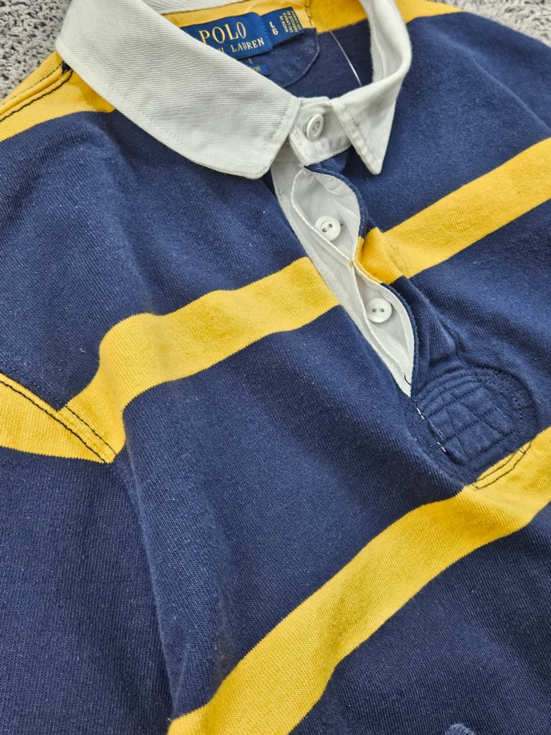 폴로랄프로렌 스트라이프 럭비 티셔츠 ( L ) / 11768 상품이미지8