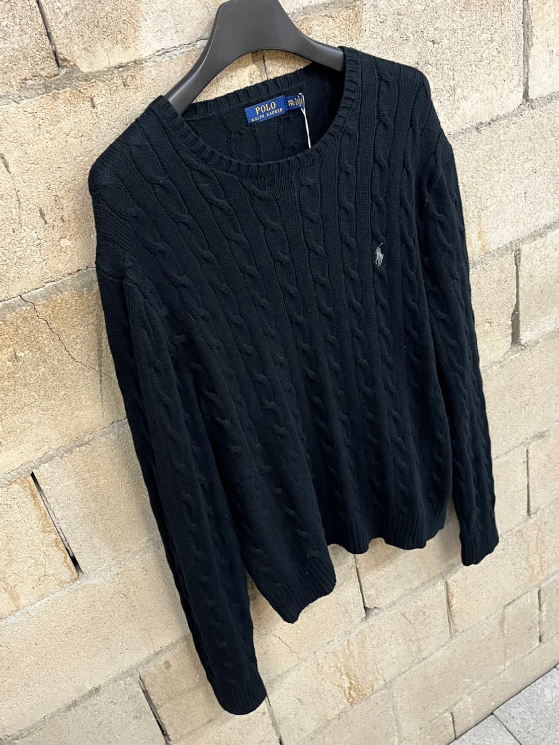 폴로 랄프 로렌 베이직 블랙 니트 상품이미지3