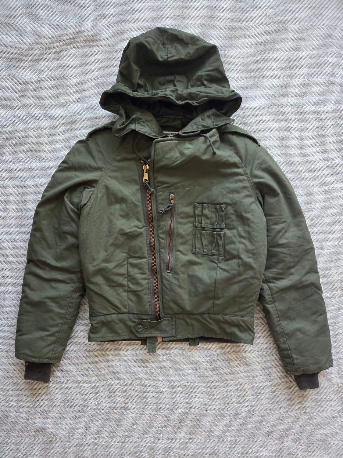 1982 OG 캐나다군 AFW CREW 탱커 자켓 S-R 상품이미지1