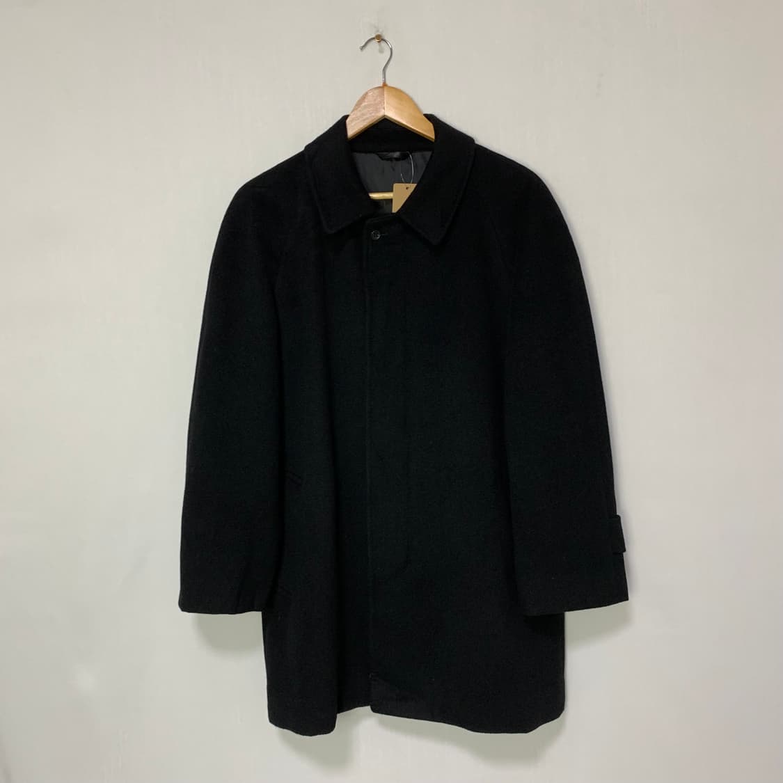 빈티지 캐시미어 100% 하프코트 남녀공용 빈티지 s 상품이미지2