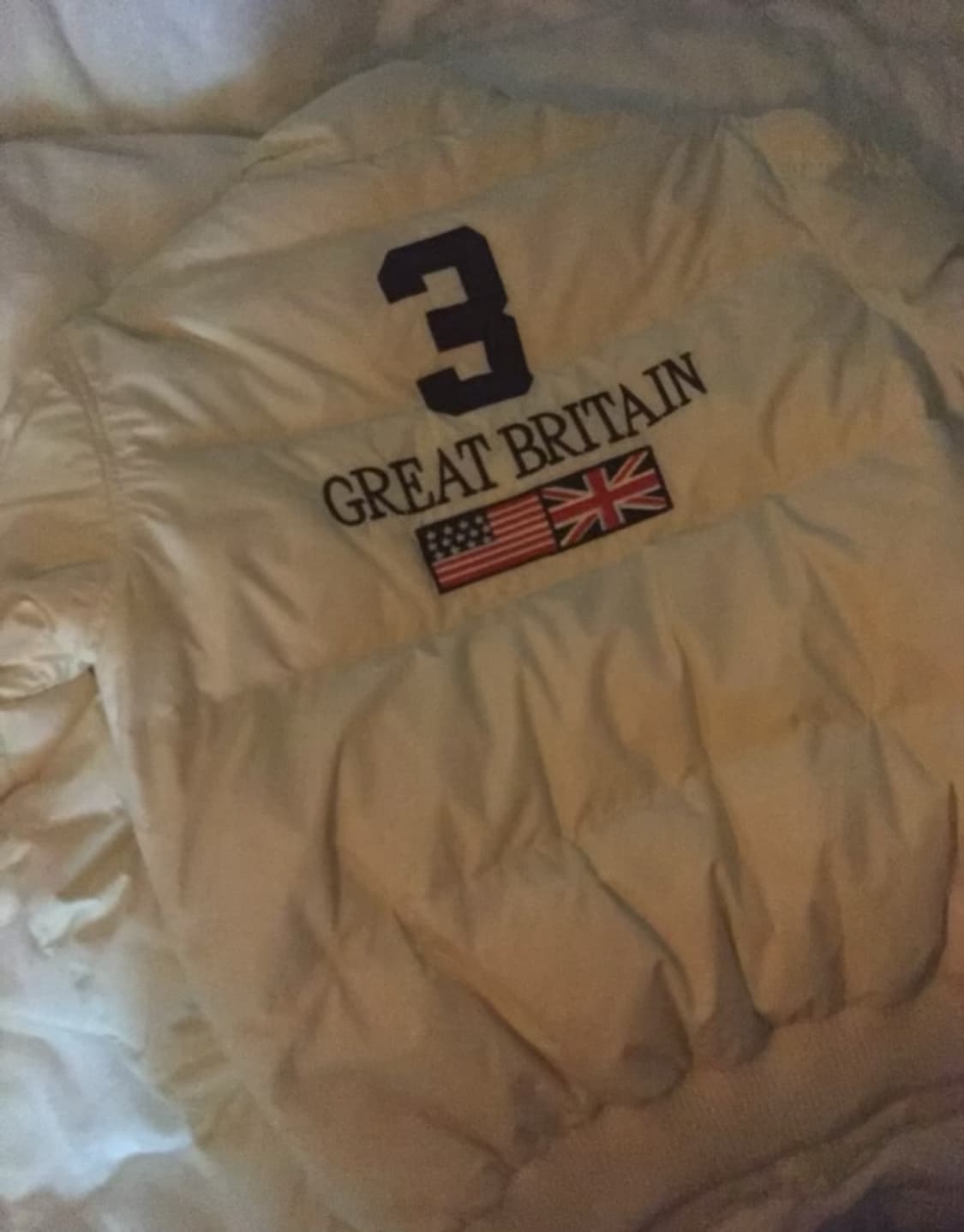 폴로 빅포니 브리튼 크림 패딩 상품이미지2